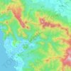 Jaya topographic map, elevation, terrain