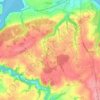 Plourivo topographic map, elevation, terrain