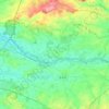 Lippetal topographic map, elevation, terrain