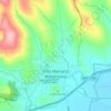 Villa Mariano Matamoros topographic map, elevation, terrain