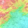 Beijing topographic map, elevation, terrain