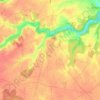 Latillé topographic map, elevation, terrain