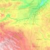 Leduc County topographic map, elevation, terrain