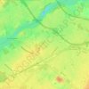 Cartierville topographic map, elevation, terrain