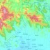 大王庄镇 topographic map, elevation, terrain