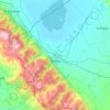 Akşehir topographic map, elevation, terrain