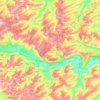 Сергачский муниципальный округ topographic map, elevation, terrain