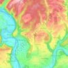 74831 topographic map, elevation, terrain
