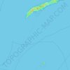 Roatán topographic map, elevation, terrain
