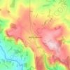 Welsh Newton topographic map, elevation, terrain