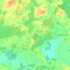 Dümmer topographic map, elevation, terrain