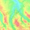 Sarzay topographic map, elevation, terrain