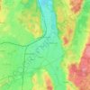 Biessenhofen topographic map, elevation, terrain
