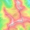Schrecksee topographic map, elevation, terrain