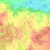 Klocksin topographic map, elevation, terrain