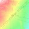 Pedanía Río Cuarto topographic map, elevation, terrain