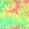 Zivkovci topographic map, elevation, terrain