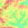 Plœuc-sur-Lié topographic map, elevation, terrain