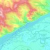 Вольск topographic map, elevation, terrain