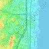 Alabang topographic map, elevation, terrain