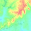 Bryson topographic map, elevation, terrain