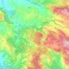 Laurino topographic map, elevation, terrain