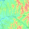 Hesha topographic map, elevation, terrain