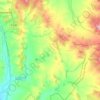 Бахмутский сельсовет topographic map, elevation, terrain