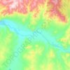 Бурен-Хемский сумон topographic map, elevation, terrain