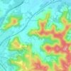 Fountaindale topographic map, elevation, terrain