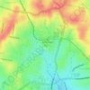 Bankstown topographic map, elevation, terrain