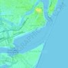 São José topographic map, elevation, terrain