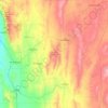 Northern Areas Council topographic map, elevation, terrain