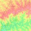 Sumner County topographic map, elevation, terrain