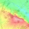 Bouffry topographic map, elevation, terrain
