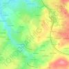 Couville topographic map, elevation, terrain