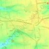 Покровск topographic map, elevation, terrain