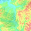 Сары-Чумыш topographic map, elevation, terrain