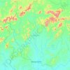 Lamandau topographic map, elevation, terrain