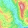 Tirino topographic map, elevation, terrain