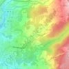 Mateus topographic map, elevation, terrain