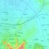 兰高镇 topographic map, elevation, terrain