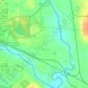 La Prairie topographic map, elevation, terrain