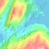 Tarbert topographic map, elevation, terrain