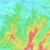 Bottenau topographic map, elevation, terrain