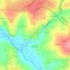 Baudre topographic map, elevation, terrain