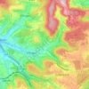 Effingen topographic map, elevation, terrain