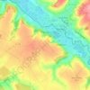 Argoules topographic map, elevation, terrain