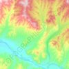 сумон Кундустуг topographic map, elevation, terrain
