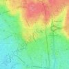75020 topographic map, elevation, terrain